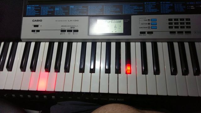 Casio Lk-136 First Test