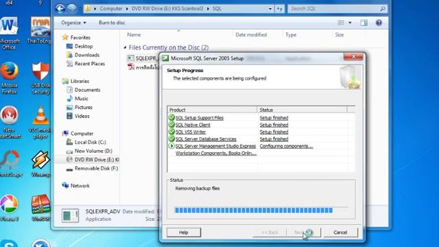 ติดตั้ง Microsoft SQL 2005 Server Express Edition смотреть онлайн