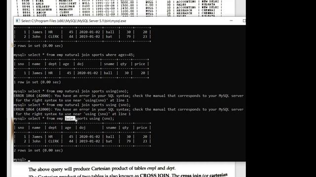 IP Class XII Part 20 MySQL Natural Join, Left Join, Right Join смотреть онлайн