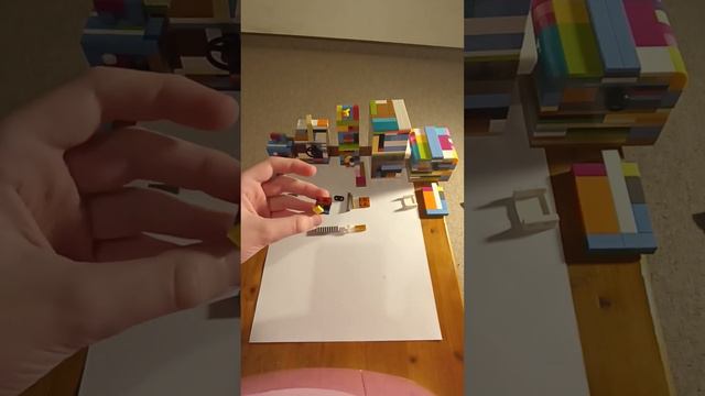 Как сделать вот такой крутой и самый маленький замок из Lego. смотреть онлайн