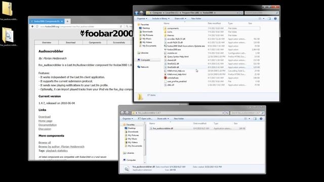 Foobar2000 Audioscrobbler Installation and Setup Guide смотреть онлайн