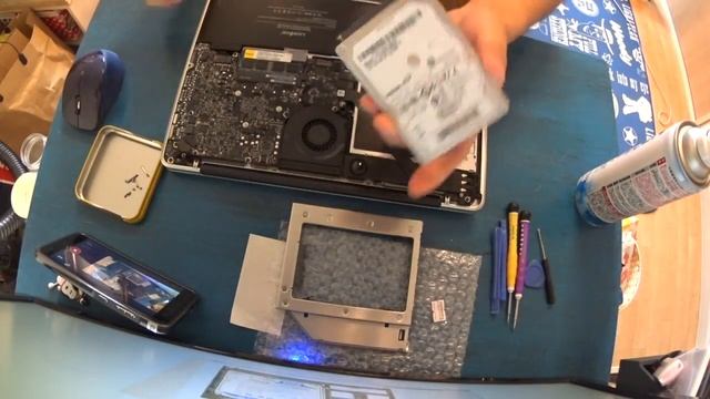 Macbook Pro Mid 2012 HDD内蔵キット