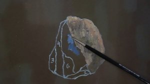 Как нарисовать камни масляными красками