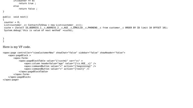 Salesforce: How to do pagination for custom controller in apex? смотреть онлайн