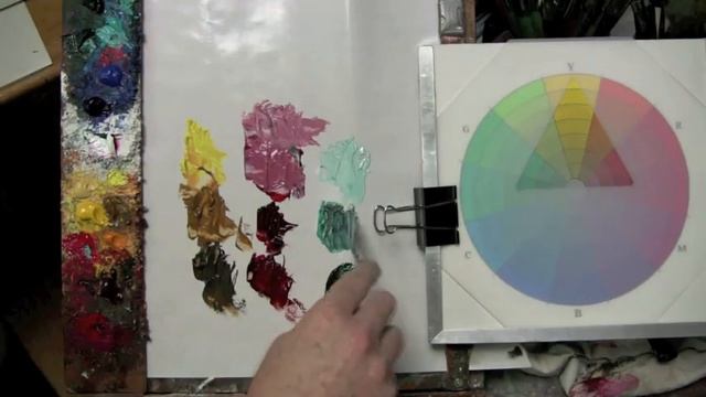 James Gurney explains warm and cool gamut mapping смотреть онлайн