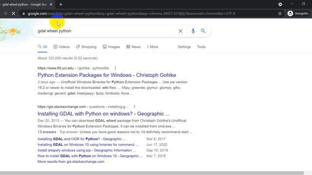 Install GDAL for Python with pip смотреть онлайн