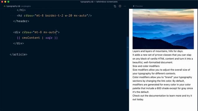 Styling Markdown and CMS Content with Tailwind CSS смотреть онлайн