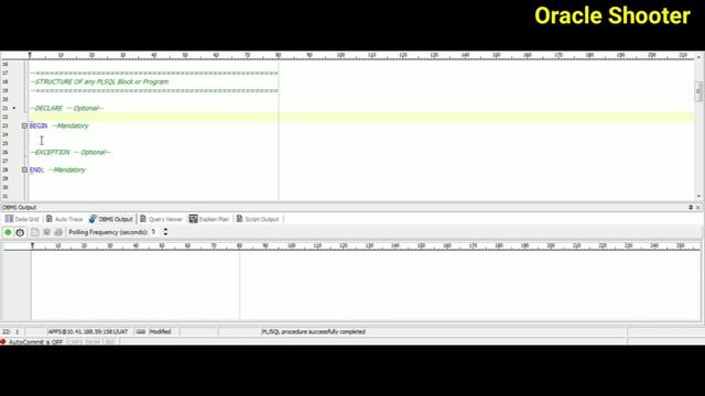 PL/SQL Tutorial #2: Anonymous Block in PLSQL смотреть онлайн