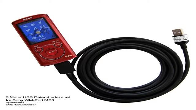 Sony WM PORTUSB Cable for Walkman WMC NW20MU смотреть онлайн