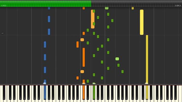 UNDERTALE | Another Medium [PC] Synthesia смотреть онлайн