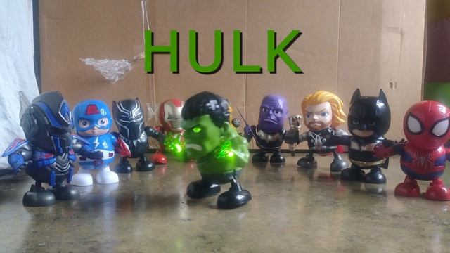 DANCE HERO ROBOT | DANCING HERO | AVENGERS, BATMAN, BUMBLEBEE, OPTIMUS PRIME, THANOS смотреть онлайн