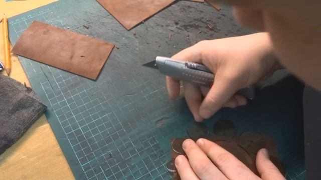 Карман для паспорта. Leather handmade смотреть онлайн