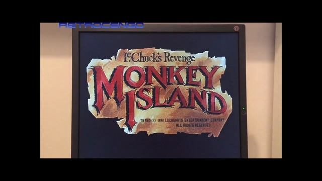 Retrocengo youtube donation Sony SDM X-93 19" LCD pic sound test review pentium 2 Monkey Island 2 смотреть онлайн