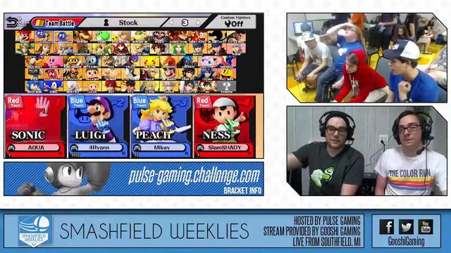 SFW #40: Aqua/SlamSHADY (Luigi/Ness) vs Pulse|LOE1/Mikey L. (Luigi/Peach) смотреть онлайн