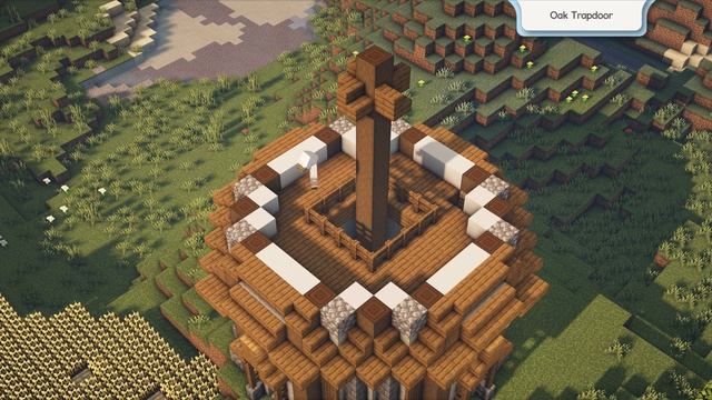 Minecraft: How to Build a Windmill! смотреть онлайн