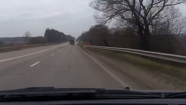Москва - Калуга / Moscow - Kaluga 21/11/2012 (timelapse 4x) смотреть онлайн