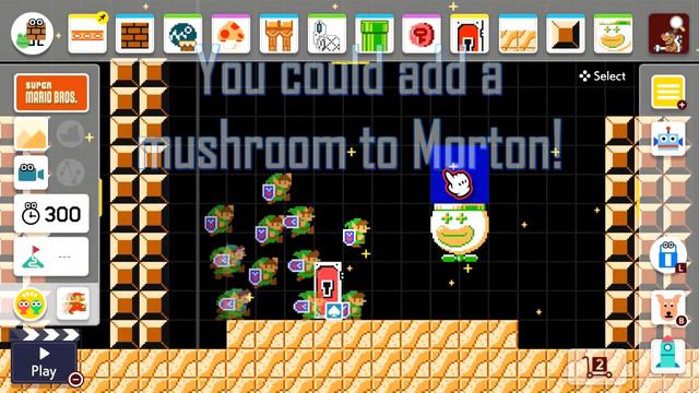 Mario Maker 2 - How to make an ENDER DRAGON battle (Mario Maker Boss ideas)(Minecraft boss) смотреть онлайн