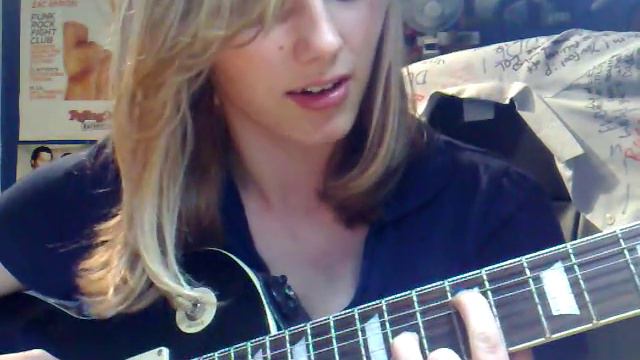 How to play Whats My Age Again by Blink 182 intro -easy/beginner lesson смотреть онлайн