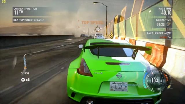 Need For Speed : The Run | i3 7100 | GTX 1050ti OC Edition | FPS Test | 1080p60fps смотреть онлайн