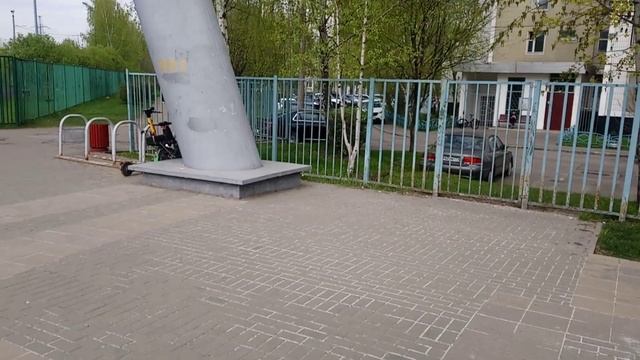 Борисовские Пруды дом 14 корпус 3. Путь от метро до дома. смотреть онлайн