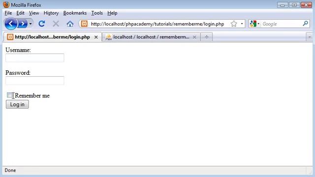 PHP Tutorials: 'Remember me' style Login System using Cookies and Sessions (Part 1) смотреть онлайн