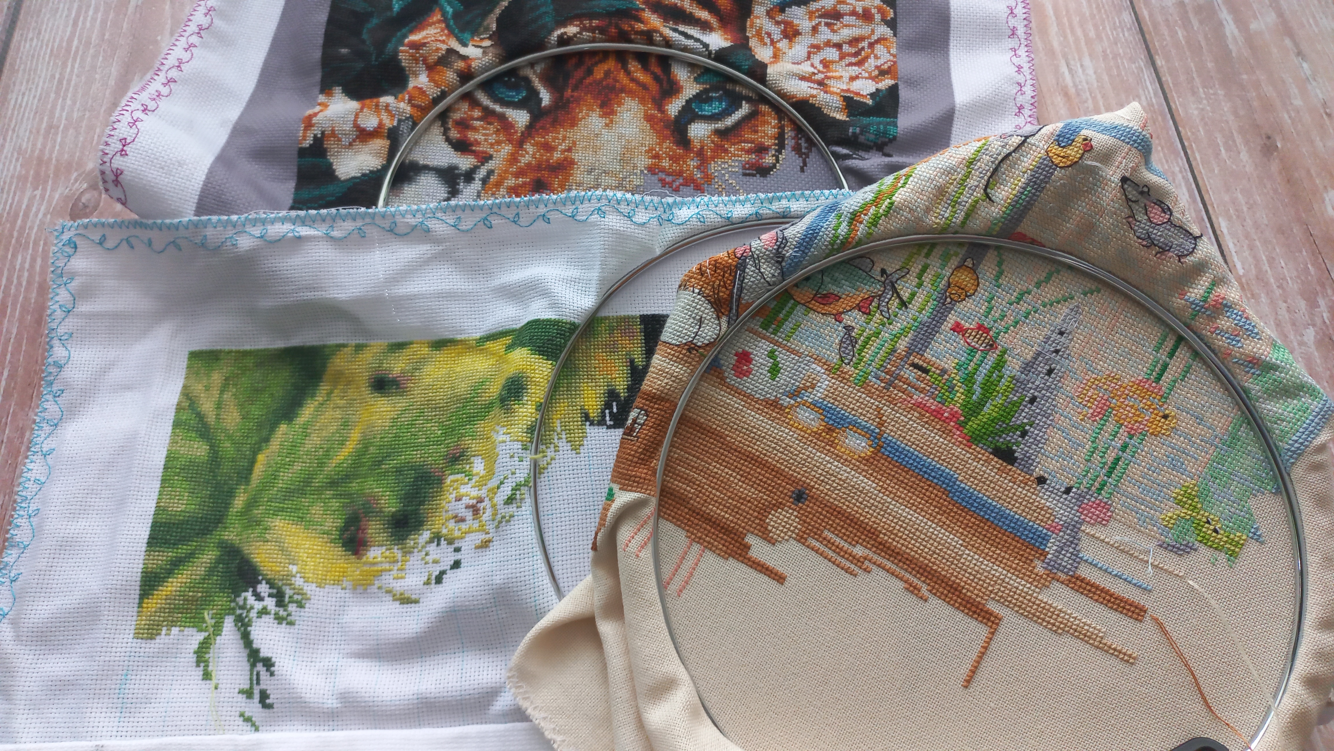 #вышивка Вышивальная неделя 26-31 марта 24 г . Продвижения в процессах. смотреть онлайн