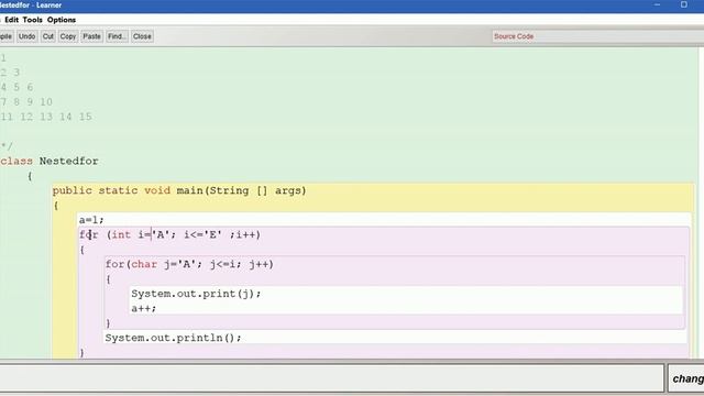 #16 'for' Loop - More Pattern Programs Explained - Java Class 10 through BlueJ смотреть онлайн