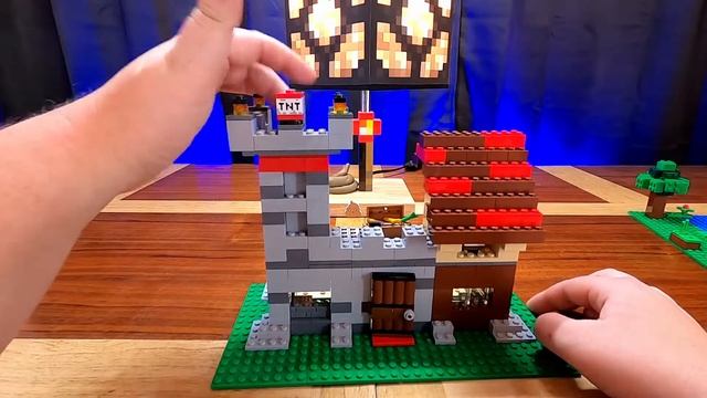 Minecraft Lego Crafting Box 3.0 Set 21161 2 BUILDS смотреть онлайн