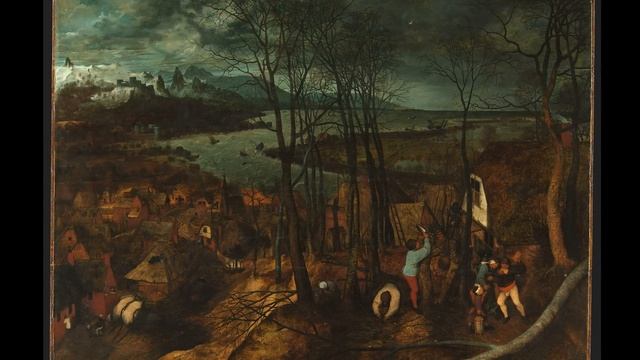 СМЫСЛ КАРТИНЫ? Дьявол в деталях на картине Питера Брейгеля “Охотники на снегу”. смотреть онлайн