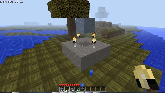 Minecraft: Floating Water Blocks Tutorial [HD] смотреть онлайн
