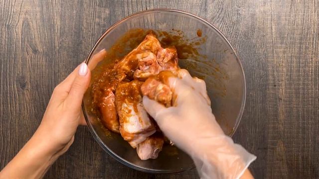 Отличный рецепт необычных ребрышек в духовке на вкусный ужин! смотреть онлайн