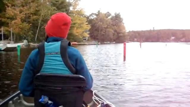 Little Sebago Lake, Oct. 7, 2012 - Video #3 (Upper Narrows) смотреть онлайн