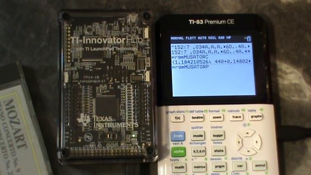 TI-83 Premium CE + TI-Innovator - MIDI converter + player (demo) смотреть онлайн