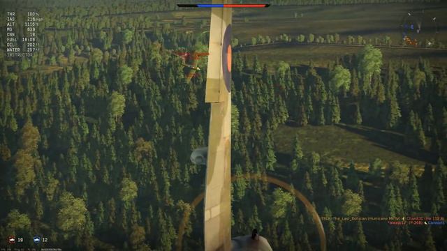 War Thunder - Hurricane Mk. IV "British Bias!" 10 Kill Match смотреть онлайн