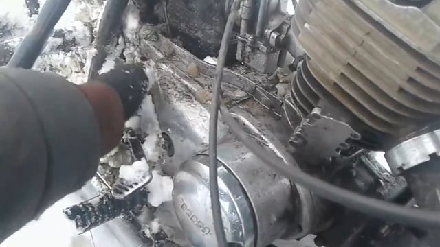 Привод на люльку (коляску) ИЖ планета 3. смотреть онлайн