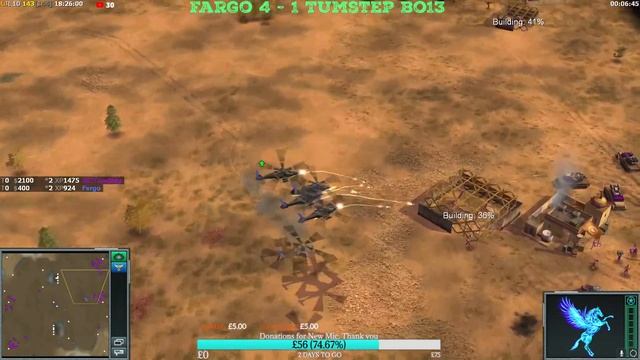 $30 Great Live Challenge! Fargo v Tumstep 17 GMT! Command & Conquer Zero Hour BO13 смотреть онлайн
