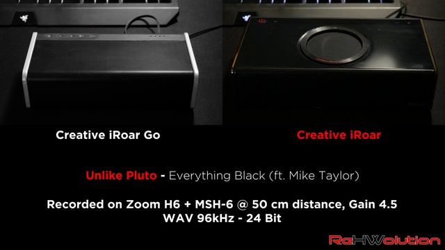 Sound Test Creative iRoar Go (vs Creative iRoar) смотреть онлайн