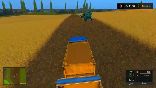 Farming Simulator 2017. мод грузовик МАЗ 5516 И ПРИЦЕП.+выбор цвета. смотреть онлайн