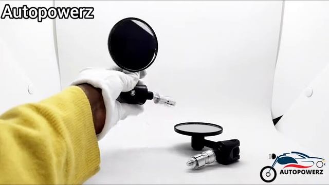 AUTOPOWERZ Aluminium Alloy Mirrors Round Adjustable180 Degree Mirror Suitable For Motorcycle смотреть онлайн