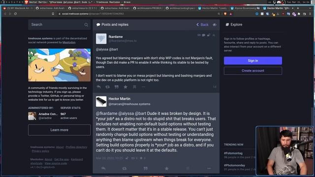 Manjaro Broke Asahi Linux... AGAIN!!! смотреть онлайн