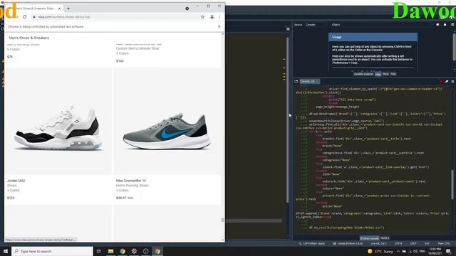Nike Data Scraping смотреть онлайн