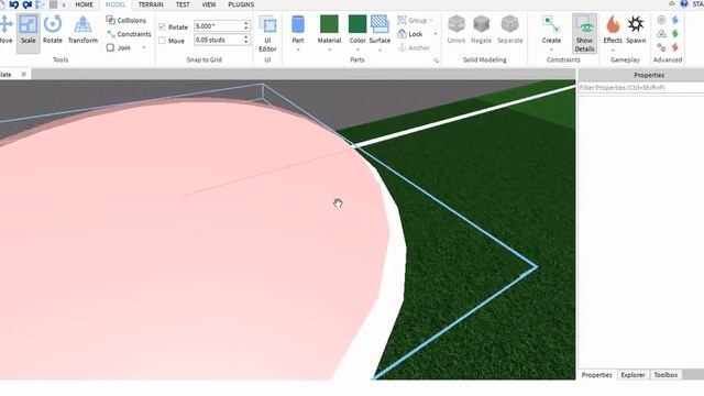 ROBLOX Studio | Making a Soccer Field ⚽ смотреть онлайн