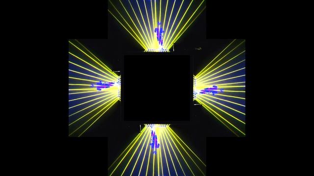 3D голограмма. в полный рост.  Laserman. #голограмма #hologram #3dhologramfan