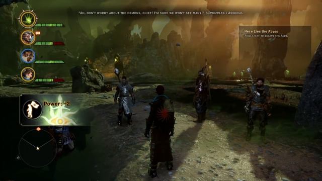 Dragon Age: Inquisition Dialogue - Iron Bull imitating Krem смотреть онлайн