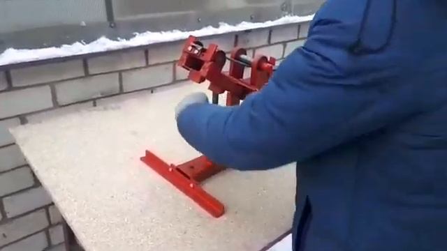 Прокат труб в дугу и кольцо на профилегибе ПРК смотреть онлайн