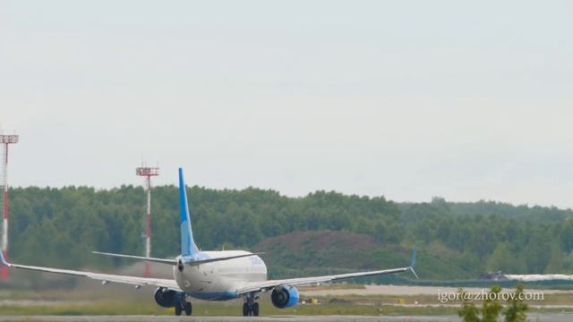Boeing 737 Of Pobeda Airline Departure