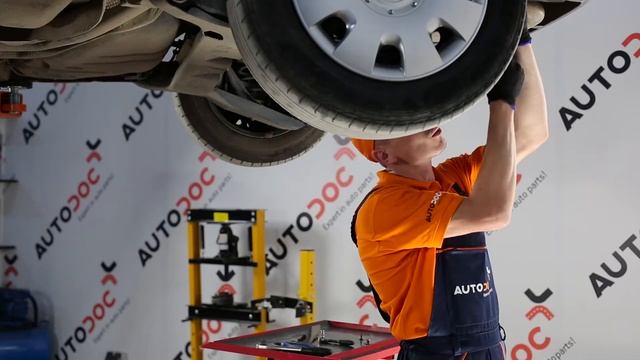Cómo cambiar las soporte trasero del silenciador RENAULT SCENIC 2 Tutorial | Autodoc смотреть онлайн