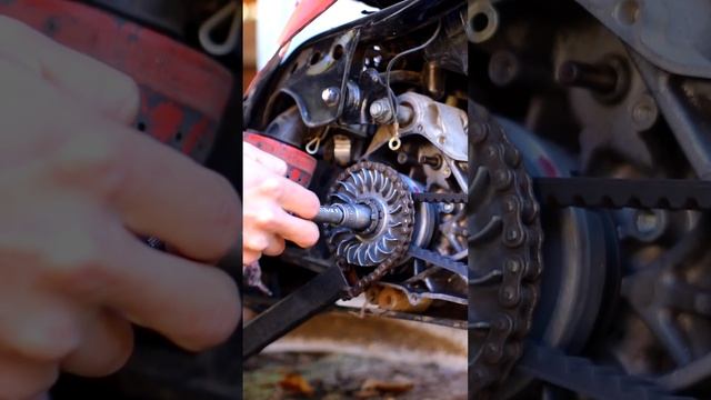 Как открутить вариатор на скутере смотреть онлайн