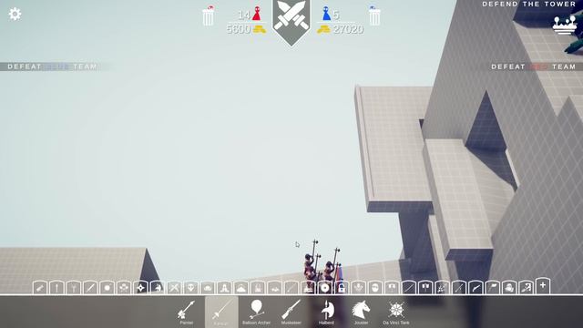 Rainbow Friends In TABS Workshop VS TABS Units смотреть онлайн