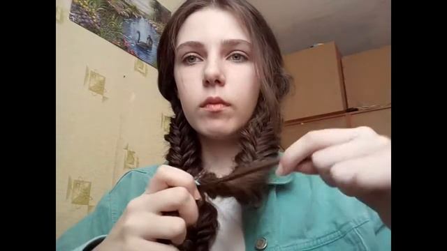 Косичка рыбий хвост . Hair Braid "Fish Tail " смотреть онлайн